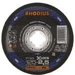 Rhodius Ft33 X-lock, 25 St&uuml;ck, 125 X 2,5 Mm, X-lock Freihandtrennscheibe