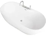 Home Deluxe - Badewanne Mit Armatur Leni - 170 X 80 Cm Badewanne Acryl-badewanne