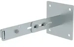 Munk Verstellbare Wandhalter Mit Klemmb&uuml;gel Stahl Verzinkt Wandabstand 275-375mm