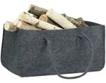 4er Set Filzk&ouml;rbe, Faltbar, Flexibel, Griff, 27 Liter, Filz, Aufbewahrungskorb,