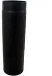 Bertrams St-pu Rauchrohr 08rl500-160l 500 Mm, &Oslash; 160 Mm, Pulverbeschichtet, Schwarz