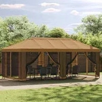 Vidaxl Gazebo Frame 6 X 3 M Black Steel