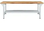 Adb Werkbank Verpackungstisch 200x75x85cm Lichtgrau (ral 7035)