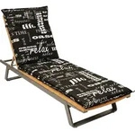 Sonnenliegen Polsterauflage 'lifestyle' - 190 X 60 Cm - Universal Kissen F&uuml;r