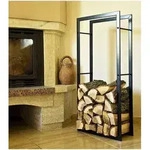 Dandibo - Kaminholzregal Kaminholzst&auml;nder 100 Cm Holzkorb Kaminholzhalter Holzregal