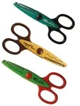 Fiskars Kidzors Gezackte Schere, Satz 3 St&uuml;ck