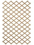Nature Palissade De Jardin 100 X 200 Cm Bois Naturel