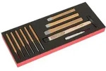 Fit&go 1/3 Schaumstoffeinlage Satz Hammer/flachmei&szlig;el/splintentreiber -...