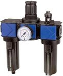 Riegler - Wartungseinheit 3-tlg. &raquo;variobloc&laquo;, Metallbeh&auml;lter, Bg 1, G 3/8