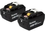 Makita Akku Set 2x Bl 1890 Akku 18 V 9,0 Ah / 9000 Mah Li-ion Lxt ( 2x 1915h4-0...