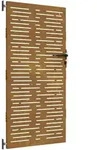 Vidaxl - Gartentor 85x200 Cm Cortenstahl Quadratisches Design