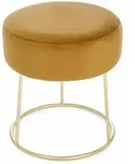 Bizzotto - Puff Hocker 'clarissa' Aus Antikem Samt, 40 Cm, Moderne...