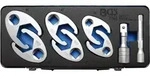 Bgs Hahnenfu&szlig;schl&uuml;ssel-satz Antrieb Innenvierkant 12,5 Mm (1/2") / 20 Mm (3/4")