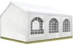 Toolport Hochwertiges Partyzelt 3x6 M Pavillon Zelt Pe Plane 450 N Gartenzelt