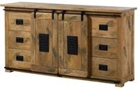 Sideboard Mango 170x45x90 Natur Lackiert Railway 193