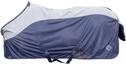 125 Cm, Marineblau Und Grau 6995: Wasserdichte Pferdedecke Mit Wasserdichtem