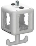 Obo Bettermann Hovercube Ip20, Mit Griff, Leer 140x140x252 Polyamid Reinwei&szlig; Ral
