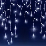 Monzana&reg; Led-lichterkette Regen Innen Au&szlig;en Warmwei&szlig; Kaltwei&szlig; Lichternetz