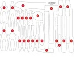 Ks Tools Leere Schaumstoffeinlage Zu 811.0033
