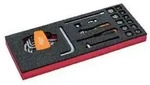 Bahco Fit&go 1/3 Einlage Mit 1/4-steckschl&uuml;ssel-eins&auml;tzen Und Birnenf&ouml;rmigen