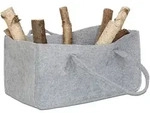8er Set Filzk&ouml;rbe, Faltbar, Flexibel, Griff, 27 Liter, Filz, Aufbewahrungskorb,