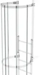 Munk - G&uuml;nzburger Steigtechnik R&uuml;ckenschutzstrebe 3 M Lang Aluminium Blank - 062235