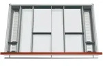 Blum - Orga-besteckeinsatz Facheinteilungs-set Kb 900mm, Nl 550mm, Grau