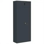 Aktenschrank Anthrazit 90x40x220 Cm Stahl Vidaxl