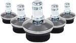 Filz-gleiter Stand Fz I 5er Set Silber Hjh Office