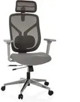 B&uuml;rostuhl / Chefsessel Cassilis W Sitz Stoff / R&uuml;cken Netz Grau Hjh Office