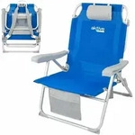Aktive Strandrucksackstuhl Xxl Blau