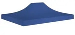 Partyzelt-dach 4,5x3 M Blau 270 G/m2 Vidaxl