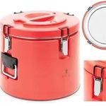 Thermobeh&auml;lter Edelstahl Thermobox Thermoport Warmhaltebeh&auml;lter Speisen 15 L