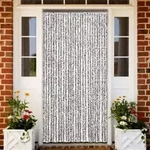 Vidaxl - Insektenschutz-vorhang Braun Und Beige 118x220 Cm Chenille