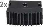 Euroline Leiterfu&szlig; Alu-vario-klappleiter Innen Paar 63x25 Mm