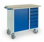 Rollcart Montagewagen Mit 6 Schubladen Und Stahlschrank