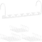 18 X Metall Raumsparb&uuml;gel, 360&deg; Drehbare Haken, Organizer F&uuml;r Je 6 B&uuml;gel,