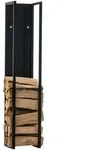 Clp - Kaminholzst&auml;nder Spark Schwarz-matt 80 Cm