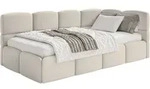 Selsey Cloudy &ndash; Jugendbett 120 Cm, Bettkasten, Velours Wasserabweisend,...