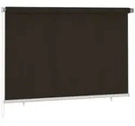 Vidaxl Outdoor Roller Blind 220x140 Cm Brown