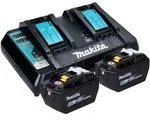 Makita Power Source Kit 18 V Mit 2x Bl 1890 Akku 9,0 Ah + Dc 18 Rd Doppel