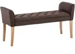 Chaiselongue Cleopatra Braun Antik-hell