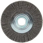 Klingspor - Br 600 W Rundb&uuml;rste Gewellt, 150 X 25 X 32 Mm 0,3 Edelstahl