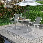 Campingtisch Klapptisch Reisetisch Mit Griff, 70x50x60cm(lxbxh) Zusammenklappbar