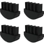 Munk - G&uuml;nzburger Steigtechnik 4x Innenschuh F&uuml;r Leitern Aus Gfk 73 X 25 Mm -