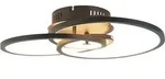 Deckenleuchte Schwarz 45 Cm Inkl. Led 3 Stufen Dimmbar - Rowin