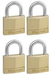 Vorh&auml;ngeschloss 4er Set (50mm) 150eurqnop - Master Lock