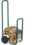 Kaminholzwagen, 2 Gummireifen, Holzwagen Bis 60 Kg, F&uuml;r G&auml;ngige Holzscheite,