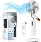 Stand-ventilator Frosty Mit Wasser Ultraschall-spr&uuml;hnebel Wasserk&uuml;hlung Inkl.