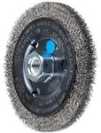 Rundb&uuml;rste Ungezopft Rbu &Oslash; 125 X 12 Mm M14 Edelstahl-draht-&oslash; 0,30 F&uuml;r
